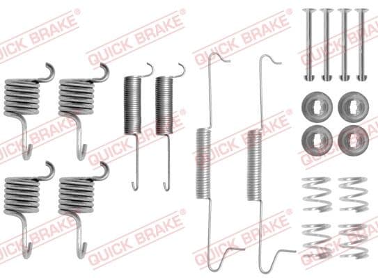 Accessory Kit, brake shoes