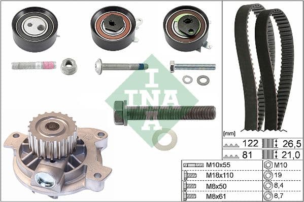 Water Pump & Timing Belt Kit