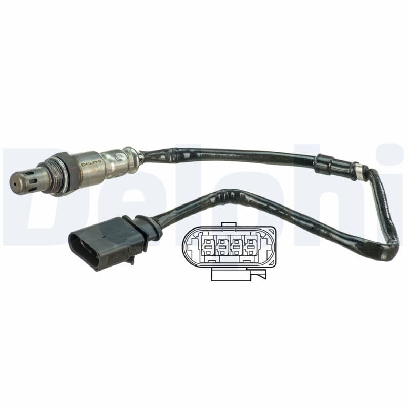 Lambda sonde (aantal draden 4, 500mm) past: AUDI A3  SEAT ALTEA, ALTEA XL, LEON, TOLEDO III  VW EOS, GOLF PLUS V, GOLF V, GOLF VI, JETTA III, PASSAT B6 1.4 05.07-08.15