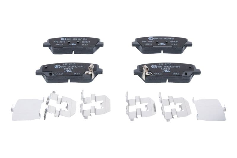 Remblokken set Achter , past: HYUNDAI EQUUS / CENTENNIAL, GENESIS, GRAND SANTA FÉ, SANTA FÉ II, SANTA FÉ III  KIA BORREGO, QUORIS I, SORENTO II, SORENTO III, STINGER 2.0-5.0 11.05-