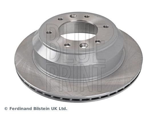 Brake disc Achter Links/Rechts past: HYUNDAI H-1, H-1 / STAREX, H-1 CARGO, H-1 TRAVEL 2.4/2.5D 07.01-