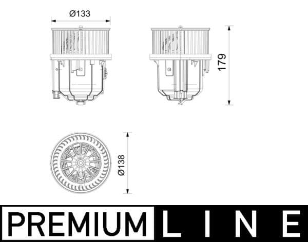 Luchtblazer past: JAGUAR E-PACE  LAND ROVER RANGE ROVER EVOQUE, RANGE ROVER VELAR 1.5H-2.0H 09.17-