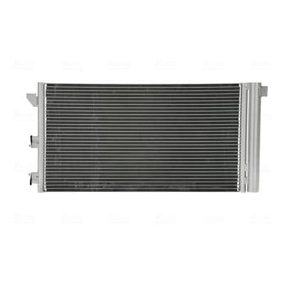 A/C condensator (met droger, (EN) additional fitting elements) past: FIAT PANDA 1.1-1.4CNG 09.03-