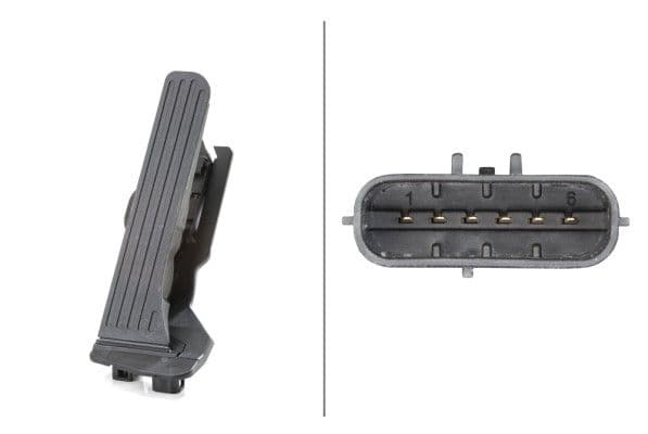 Gaspedaal (met elektronische module) past: AUDI A3, TT  SEAT LEON, LEON SC  SKODA OCTAVIA I, OCTAVIA II, OCTAVIA III, SUPERB II, SUPERB III  VW BEETLE, CC B7, EOS 1.2-Electric 05.99-