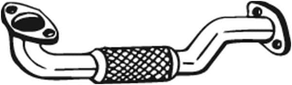 Uitlaatpijp Voor past: MITSUBISHI COLT V 1.3 06.00-09.03