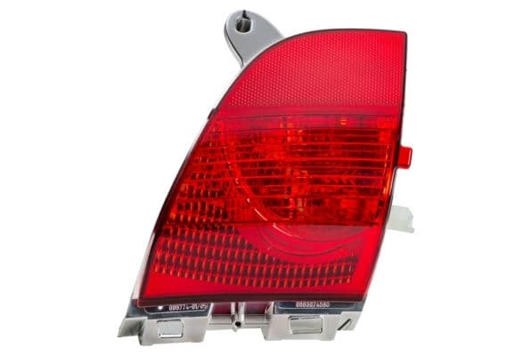 Achterlicht Links (onderste deel, P21W, kleur van het glas red, anti-fog licht) past: PEUGEOT 2008 I Cabriolet / Stationwagon 03.13-06.19