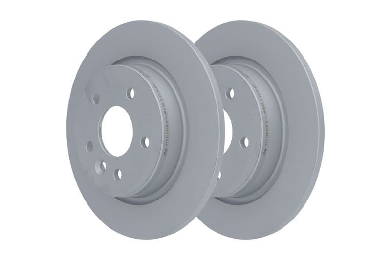 Brake disc Achter Links/Rechts past: VOLVO C30, C70 II, S40 II, V40, V50  FORD C-MAX, FOCUS C-MAX, FOCUS II 1.5-2.5 10.03-08.19