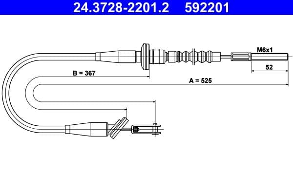 Clutch cable