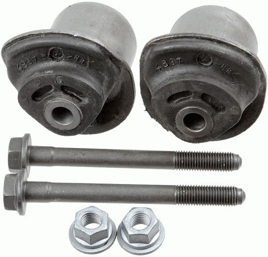 Reparatieset achterwielophangingsbalk Links/Rechts past: SEAT TOLEDO I  VW CORRADO, GOLF III, GOLF IV, VENTO 1.4-Electric 05.91-06.02