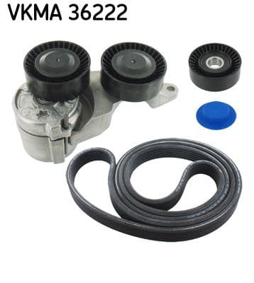 V-snaren set (met rollen) past: VOLVO S60 I, S80 I, V70 II, XC70 I, XC90 I 2.4D 01.01-12.14