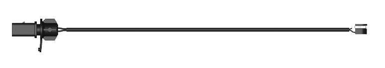 Warning Contact, brake pad wear