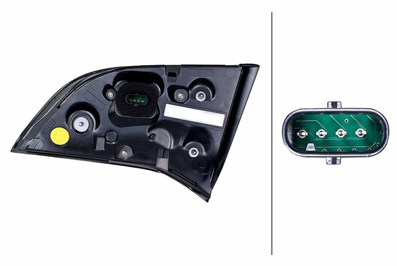 Achterlicht Links (binnen, LED, anti-fog licht, achteruitrijlicht) past: TESLA MODEL 3, MODEL Y 01.17-