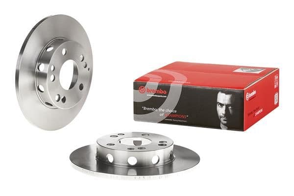 Brake disc Voor Links/Rechts past: MERCEDES 190 (W201) 1.8-2.5D 10.82-08.93