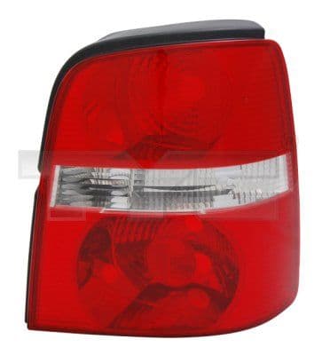 Achterlicht Links (P21W/R5W, kleur indicator wit, kleur van het glas red) past: VW TOURAN I 02.03-12.06