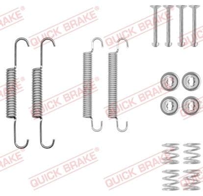 Accessory Kit, parking brake shoes
