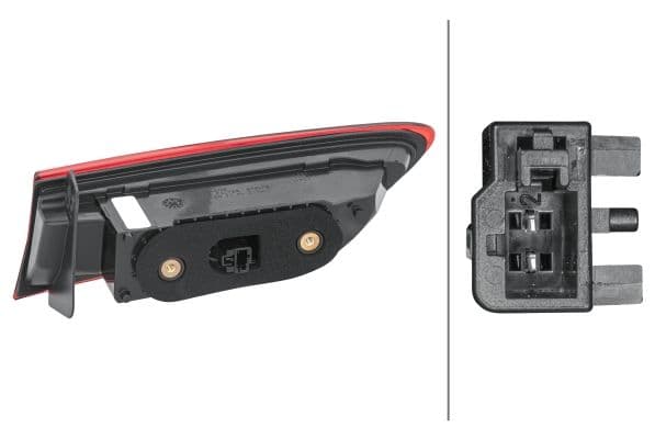 Achterlicht Links (binnen, LED) past: SKODA KAROQ 11.17-11.21