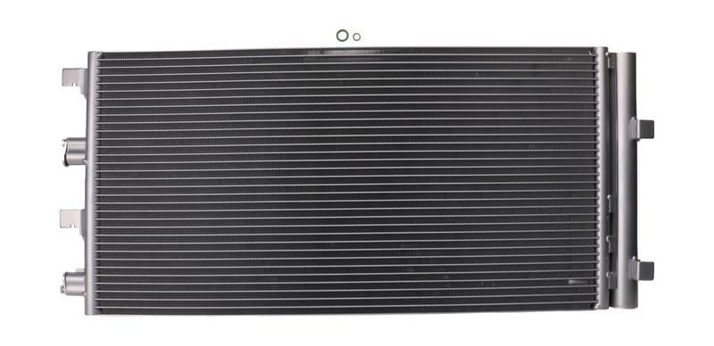 A/C condensator (met droger) past: DACIA DUSTER 1.5D 04.10-