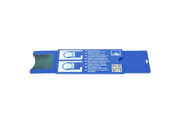 Testkaart voor het controleren van ABS magnetische ringen, beoogd gebruik: lager