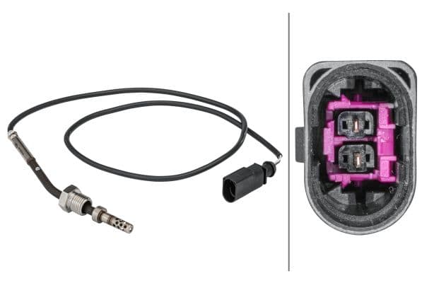 Uitlaatgastemperatuursensor (Voor turbo) past: AUDI A4 B7, A6 C6 2.0D 07.04-08.11