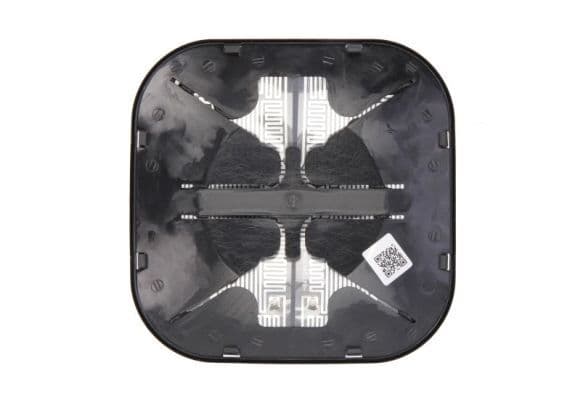 Zijspiegel glas Links/Rechts (230 x230mm, met verwarming) past: MERCEDES ACTROS MP2 / MP3 05.05-