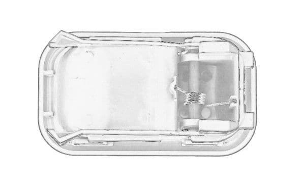 Door element, door handle Achter/Binnen/Voor Links/Rechts past: IVECO DAILY II 01.89-05.99