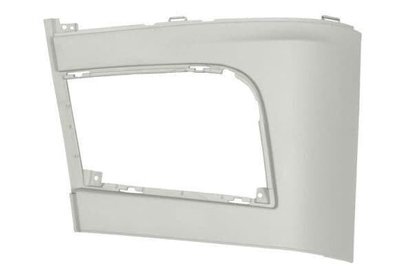 Bumper Links (Voor, lage versie  wit) past: MERCEDES ACTROS MP4 / MP5 07.11-