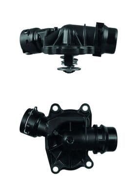 Thermostaat koelsysteem (88°C, in huisvesting) past: BMW 3 (E46), 3 (F30, F80), 3 (F31), 5 (E39), 7 (E38), X5 (E53)  LAND ROVER RANGE ROVER III  OPEL OMEGA B 2.0D/2.5D/3.0D 08.98-06.19