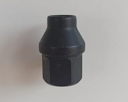 Schroeven en pinnen, M12x1,5  lengte: 5 mm  sleutelwijdte: 19  kleur: zwart (10 stuks. pak)