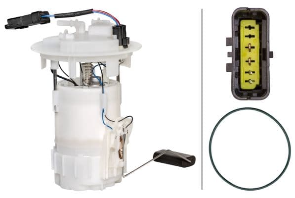 Elektrische brandstofpomp (module) past: CITROEN C3 I, C3 PICASSO  PEUGEOT 207, RCZ  VW GOLF PLUS V 1.1-1.9D 02.02-12.15