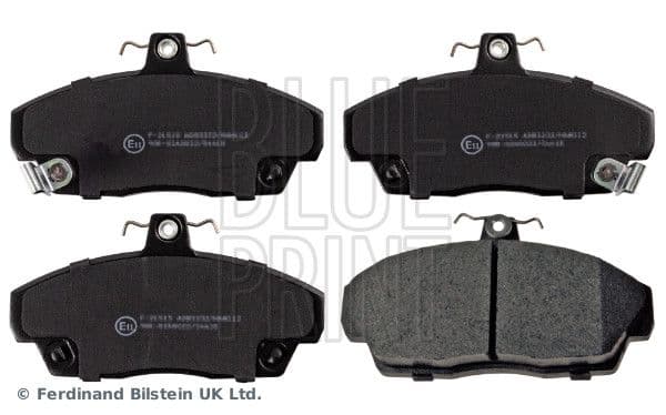 Remblokken set Voor , past: HONDA CIVIC VI, CIVIC VII, CONCERTO  ROVER 200, 200 I, 200 II, 25 I, 400, 400 II, 45 I, 800, COUPE, STREETWISE  TATA INDICA, SAFARI, XENON 1.1-2.7 09.84-