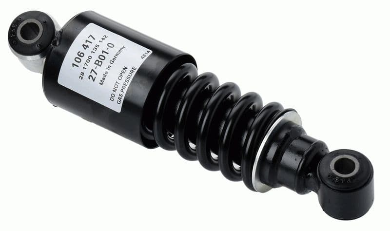 Schokdemper bestuurderscabine Voor past: JELCZ  STEYR