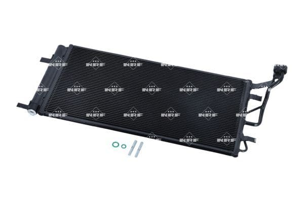 A/C condensator (met droger) past: HYUNDAI ELANTRA VI, I30 1.4/1.6/1.6D 02.16-