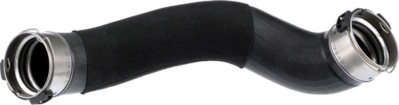 Intercooler slang (diameter 62mm, lengte 470mm, zwart) past: BMW 1 (F40), 2 (F45), 2 GRAN COUPE (F44), 2 GRAN TOURER (F46), 2 GRAN TOURER VAN (F46), X1 (F48), X2 (F39) 1.2-2.0D 09.13-