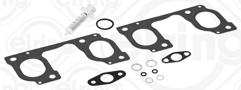 Turbocompressor montageset (met pakkingen) past: MERCEDES ATEGO 3, UNIMOG OM934.913/OM934.972/OM934.974 04.13-