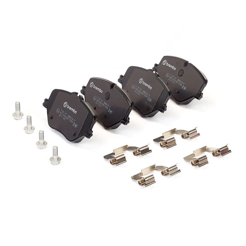 Remblokken set Voor , past: BMW 1 (F70), 2 GRAN COUPE (F74), 2 (U06), 5 (G60, G90, G68), 5 (G61, G99), X1 (U11), X2 (U10), X3 (G45)  MINI (F66, F65), (F67), ACEMAN (J05) 1.5-Electric 11.21-