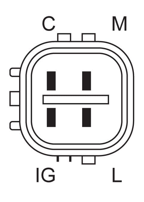 Dynamo (14V, 80A, gereviseerd) past: HONDA CITY, CITY III, CITY IV, CIVIC VIII, CR-V II, HR-V, JAZZ II, JAZZ III, LEGEND III, STREAM 1.2-3.5 02.97-12.15