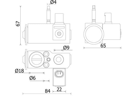 Airconditioning ventiel past: BMW 5 (G30, F90), 5 (G31), 7 (G11, G12) 2.0-6.6 07.15-