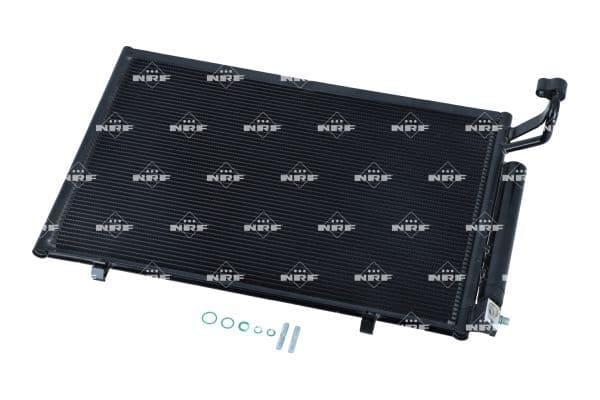 A/C condensator (met droger) past: FORD FIESTA VI 1.25-1.6 06.08-01.18