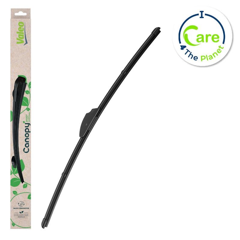 Wisserblad voegloos Voor met spoiler (1pcs) Canopy 650mm past: MERCEDES A (W168), VANEO (414)  CHEVROLET COLORADO  CHRYSLER GRAND VOYAGER V, TOWN & COUNTRY, VOYAGER V  CITROEN C5 I, C-ZERO 03.93-