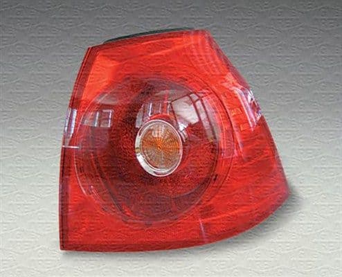 Achterlicht Rechts (extern, H6W/P21W, kleur indicator oranje, kleur van het glas red) past: VW GOLF V Hatchback 10.03-02.09