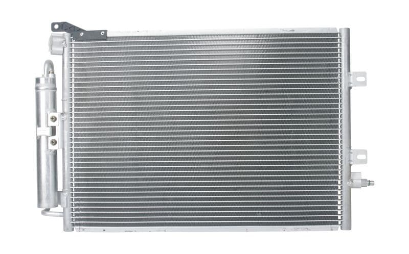 A/C condensator (met droger) past: RENAULT CLIO III, MODUS 1.4/1.5D/1.6 12.04-12.13
