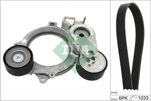 Multi-V-riemset met spanner past: AUDI A3, A3 ALLSTREET, Q3  CUPRA LEON, LEON SPORTSTOURER  SEAT LEON, LEON SPORTSTOURER  SKODA OCTAVIA IV  VW GOLF VIII 1.0H/1.5/1.5H 11.19-