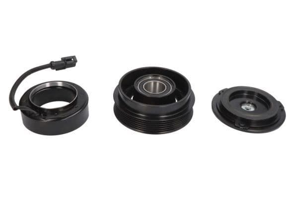 Airco compressor koppeling compleet (HALLA HS18 12V 6PK 118mm) past: HYUNDAI HIGHWAY, SANTA FÉ I, SONATA IV, SONATA V, TRAJET, TUCSON, XG  KIA MAGENTIS I, OPIRUS, SPORTAGE II 2.0-3.5 06.98-12.10