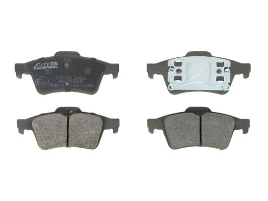 Remblokken set Achter , past: FORD C-MAX II, ECOSPORT, FOCUS II, FOCUS III, GRAND C-MAX, KUGA II, TOURNEO CONNECT, TRANSIT CONNECT  NISSAN PRIMERA  RENAULT ESPACE IV, LAGUNA II 1.5-3.5 09.00-