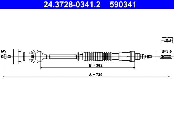 Clutch cable