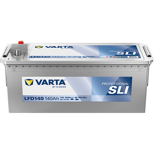 Batterij VARTA 12V 140Ah/800A (EN) PROFESSIONALl STARTER SLI (L+) 513x189x223 B00 - geen montageflens (beginnen)