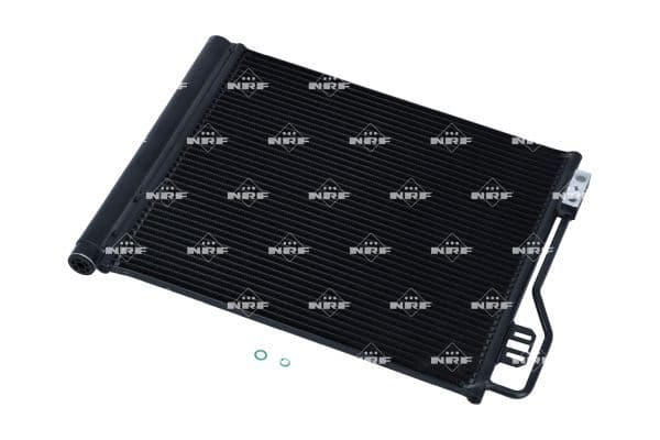 A/C condensator (met droger) past: SMART FORTWO 0.8D/1.0/Electric 01.07-