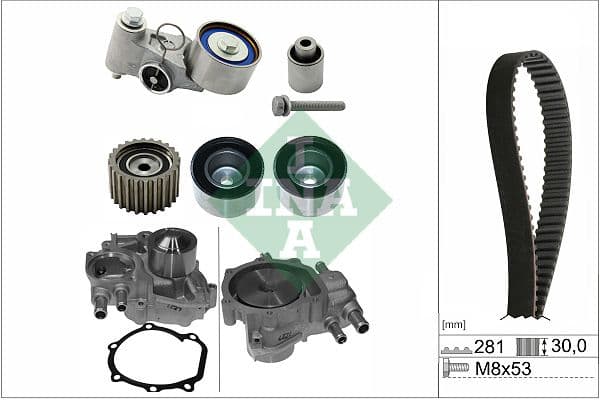 Water Pump & Timing Belt Kit