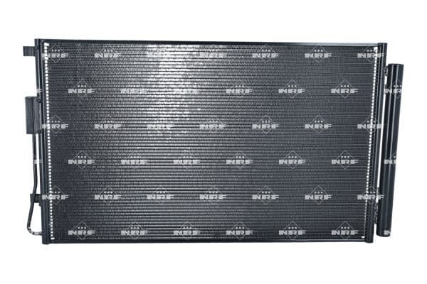 A/C condensator (met droger) past: HYUNDAI GRAND SANTA FÉ, SANTA FÉ II, SANTA FÉ III 2.2D-3.3 01.09-12.18