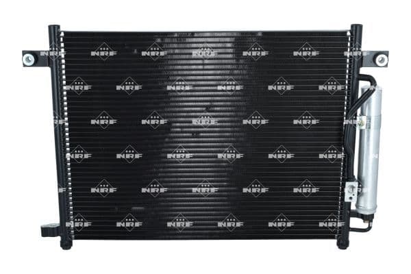 A/C condensator (met droger) past: CHEVROLET AVEO / KALOS  DAEWOO KALOS 1.2-1.6 09.02-